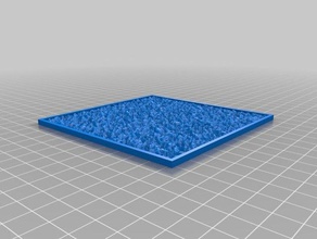 l'asphalte de la texture 2d art personnalisé 3d print model - Mito3D