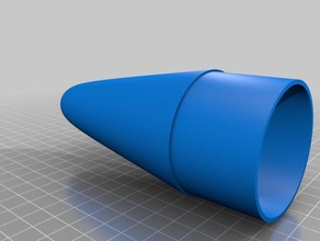 70 nose cone other 3d print model - Mito3D