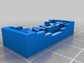 valor de l'apprentissage personnalisé 3d print model - Mito3D