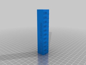 calibration tower 210-170 3d printing tests customized 3d print model - Mito3D