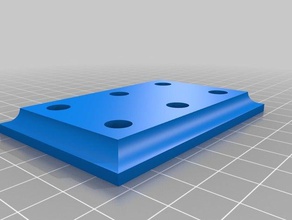 atomizer stand 2x3 organization customized 3d print model - Mito3D