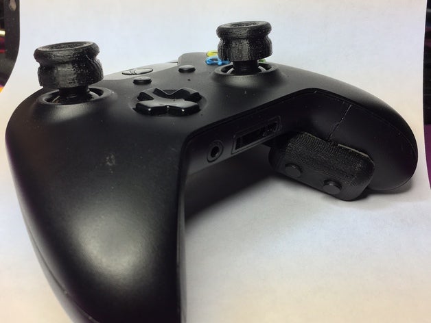 pimp my xbox one controller thumbstick paddle button elite scuff 3d printing 3D print model - Mito3D