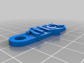 keychain alex keychains customized 3d print model - Mito3D