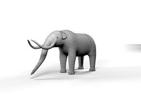 mammut animali elefante mamut mamute 3d print model - Mito3D