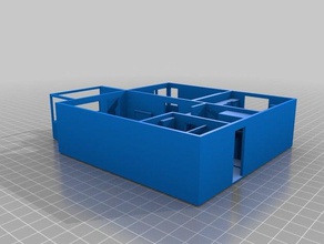 ritakatu Daire ev asunto banyo aksesuarları yatak odası oda oturma lph ritis talo 3d print model - Mito3D
