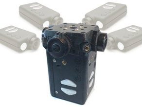 vidit360 panoramic 360 video camera mobius drone dashcam rc vehicles action cam panorama quad quadcopter 3d print model - Mito3D