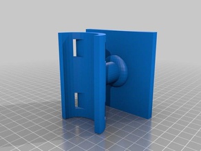 camera pole mount 3d printing hose clamp 3d print model - Mito3D