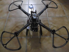 quadcopter s500 pervane koruma rc araçlar 3d print model - Mito3D