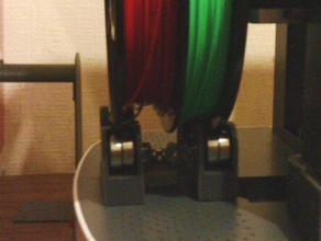 vetor 3 rolo de bobina 3d a impressora acessórios 3d print model - Mito3D