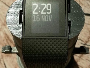 fitbit surge superwatch power tower sport all'aperto il caricabatterie powerbank usb 3d print model - Mito3D