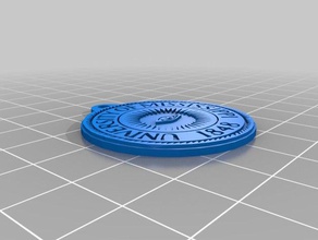 university mississippi seal 2 3d printing 3d print model - Mito3D