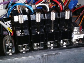 pode conector de barramento caixa diy a indústria automotiva openscad rs232 3d print model - Mito3D