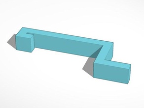 top bar tool hook wanhao duplicator i3 maker select cocoon create 3d printing 3d print model - Mito3D