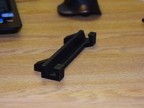 iphone horizontal viewing stand mobile 6 replicator pla 3d print model - Mito3D