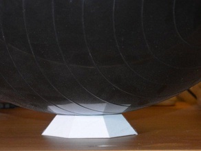 esfera do exercício stand esporte ao ar livre bola de estabilidade suíça 3d print model - Mito3D
