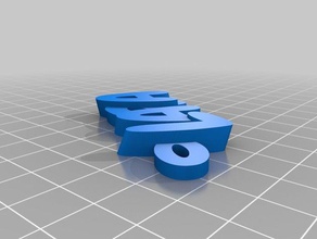 lara Anahtarlık özelleştirilmiş 3d print model - Mito3D