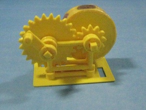 gear assembly game engineering 3d print model - Mito3D