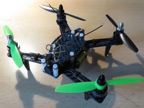 diatone grasshopper 160 frame legs rc vehicles 160mm drone landing gear quad quadcopter skids 3d print model - Mito3D