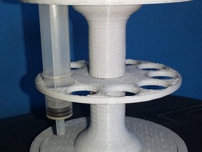 suporte seringas herramientas eiderjs quimica jeringa 3d print model - Mito3D