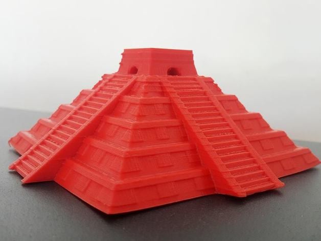 el castillo de chichen itza des bâtiments structures 3D print model - Mito3D