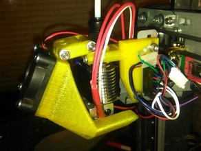 conduits de ventilation cube 2 frankencube 3d l'imprimante pièces 3d print model - Mito3D