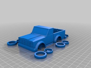 my customized toy car toys games 3d print model - Mito3D