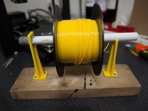 filament spool holder 3d printer accessories wanhao duplicator i3 3d print model - Mito3D