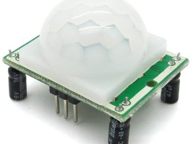 caixa de infravermelho captor eletrônica 3D print model - Mito3D