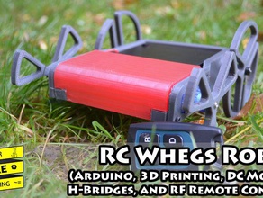 rc whegs robot vehicles 3d print model - Mito3D