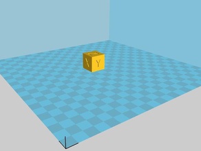 calibração do cubo 3d impressão testes 3d print model - Mito3D