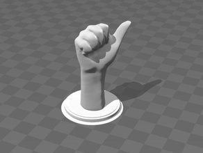thumbs up other 3dscan 3d builder community hand k8400 thingiverse velleman xbox kinect zbrush 3d print model - Mito3D