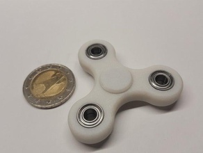 triple fidget hand spinner rc car bearings 5x11x4 mechanical toys ball swinger toy 3d print model - Mito3D