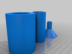 bunker tubes 3d de l'imprimante accessoires 3d print model - Mito3D