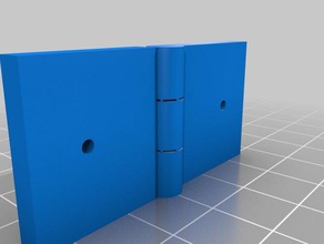 small box hinge parts customized 3d print model - Mito3D