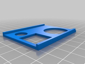 3dr yalnız ön kapak lite görüntüler rc araç yüz plakası 3d print model - Mito3D