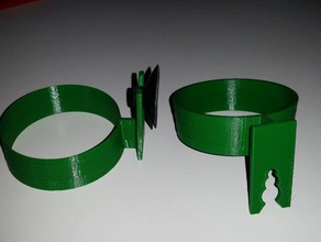 fish feeder ring 65mm hobby 3d print model - Mito3D