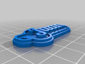 juan chaveiros personalizado 3d print model - Mito3D