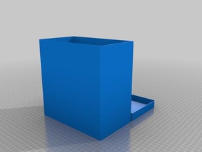 big battery box 18 ah tool holders boxes customized 3d print model - Mito3D