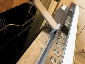 dishwasher door open kitchen dining 3d print model - Mito3D