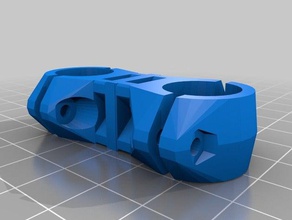 pinça dupla ferramentas 3d print model - Mito3D