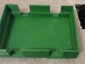 sponge tray kitchen dining soap holder 3d print model - Mito3D