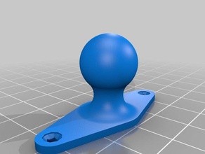il mio personalizzato articolato giunto a sfera ventola 3d la stampante accessori 3d print model - Mito3D