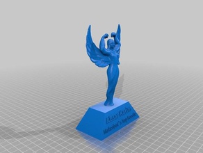 foodie award ak sculptures customized 3d print model - Mito3D