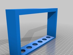 suporte do tubo de ensaio diy chemestry experiência titular ciência ferramenta 3d print model - Mito3D