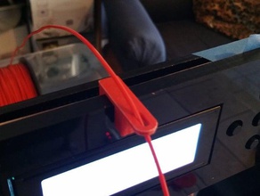 prusa i3 alunar a8 filament guide 3d de l'imprimante accessoires créé freecad v016 fait 3d print model - Mito3D