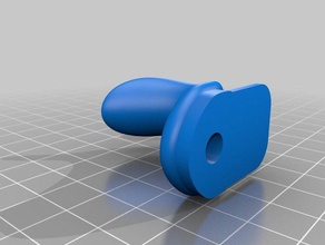 ergonomic tuba thumb hook music 3d print model - Mito3D