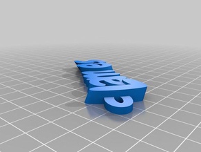 lamees keyring keychains customized 3d print model - Mito3D