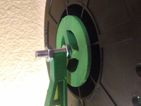 anet a8 spool holder adapter 5152 mm diameter 3d printer accessories filament 3d print model - Mito3D
