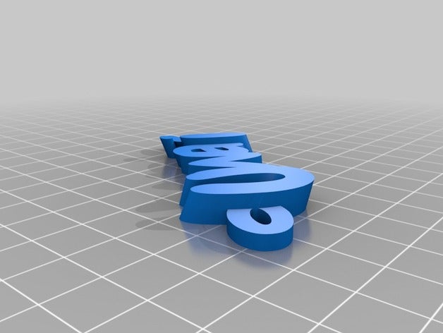 uwais keyring keychains customized 3D print model - Mito3D