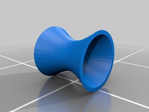 hyperboloid une feuille 3d de l'impression le calcul les mathématiques surfaces 3d print model - Mito3D